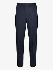 bzr - Twill Comfy Pants - suit trousers - navy - 0