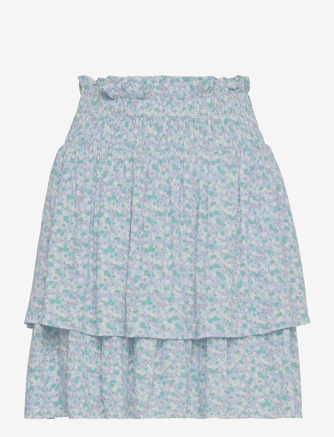bzr - Drew Hailey skirt - short skirts - blue print - 0