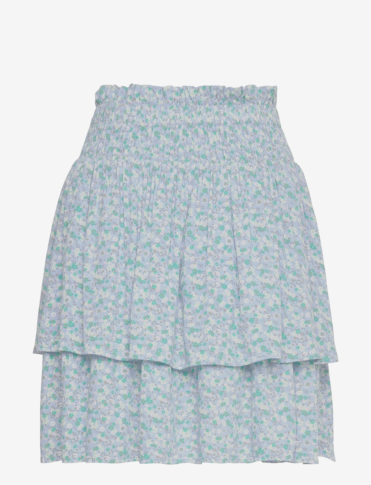 bzr - Drew Hailey skirt - minihameet - blue print - 1
