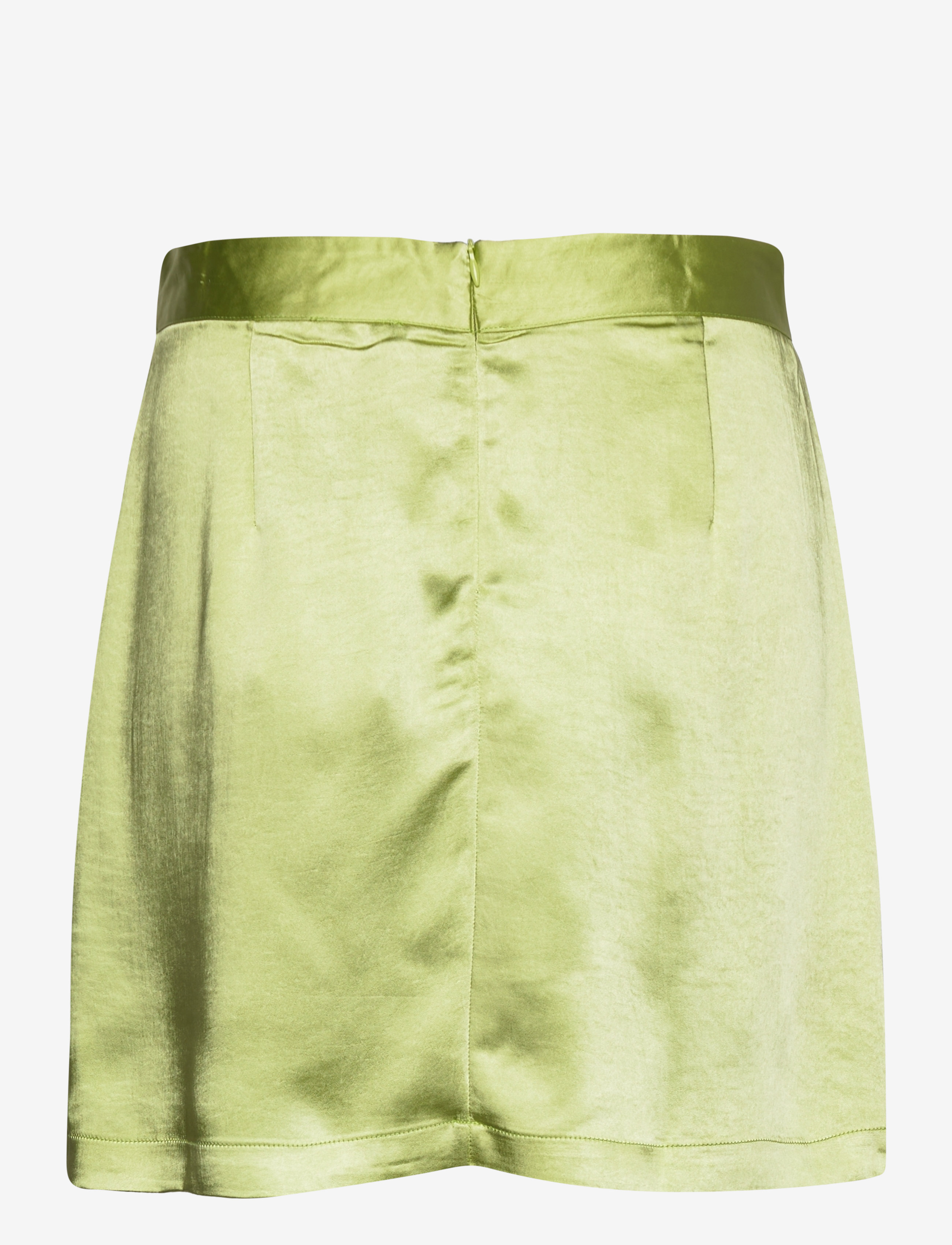 bzr - Satina Molanna skirt - acid lime - 1