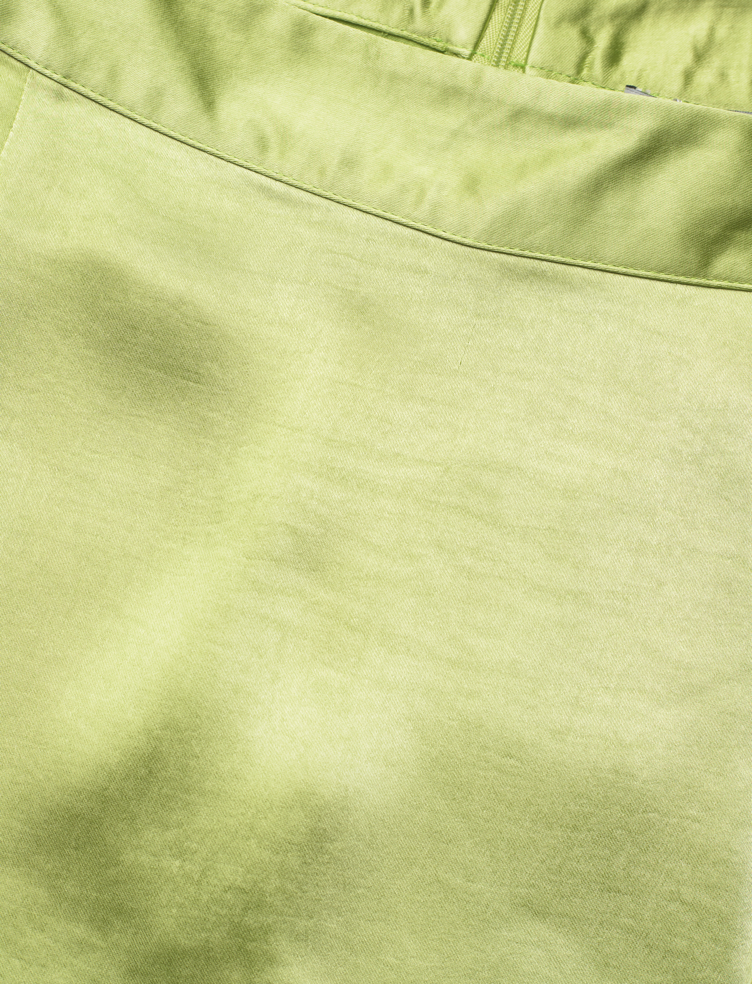 bzr - Satina Molanna skirt - acid lime - 3