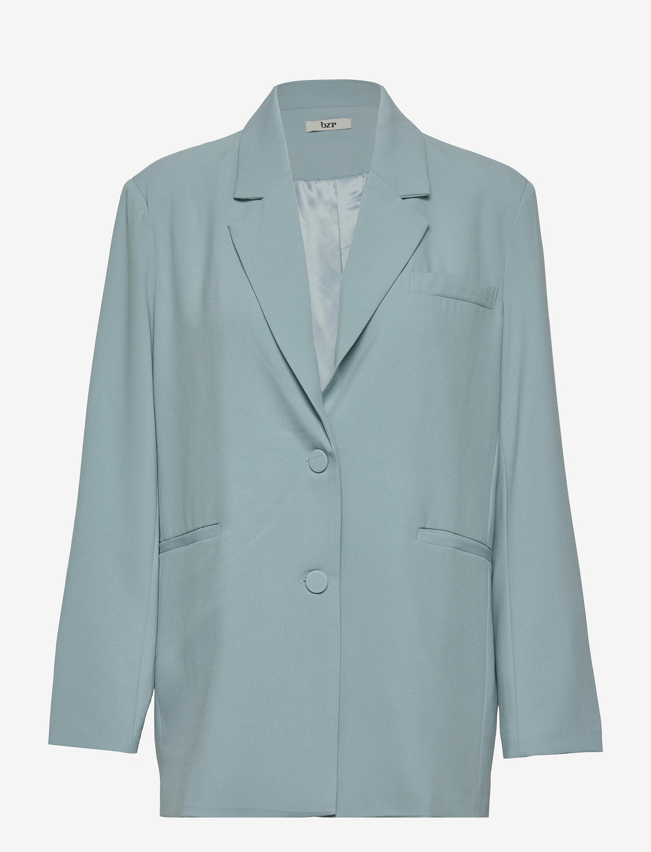bzr - Trevor Milana blazer - blue melange - 1