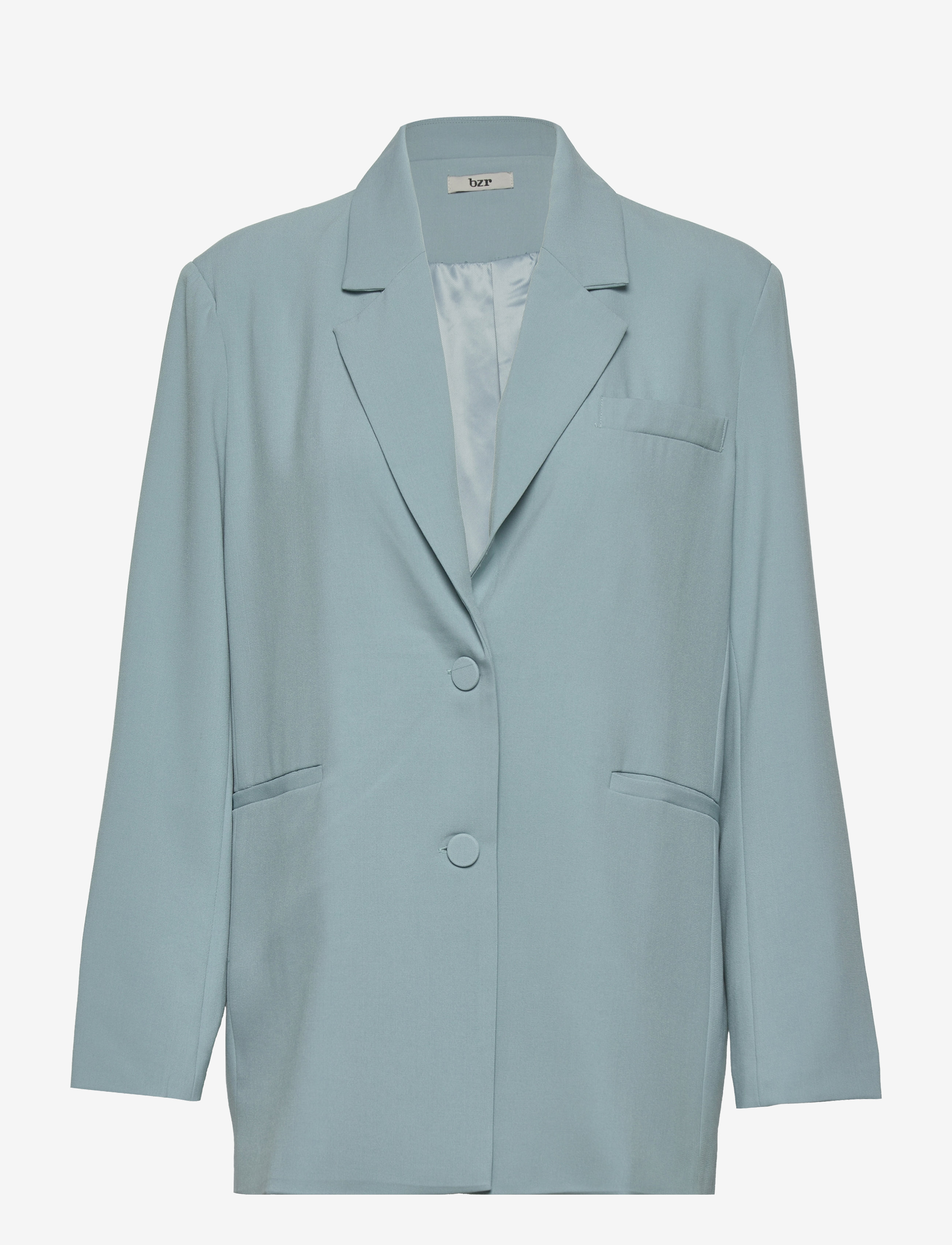 bzr - Trevor Milana blazer - blue melange - 1