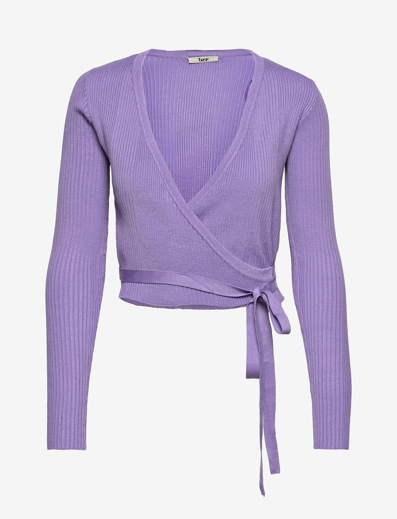 bzr - Lela Jimma wrap top - lavender - 1