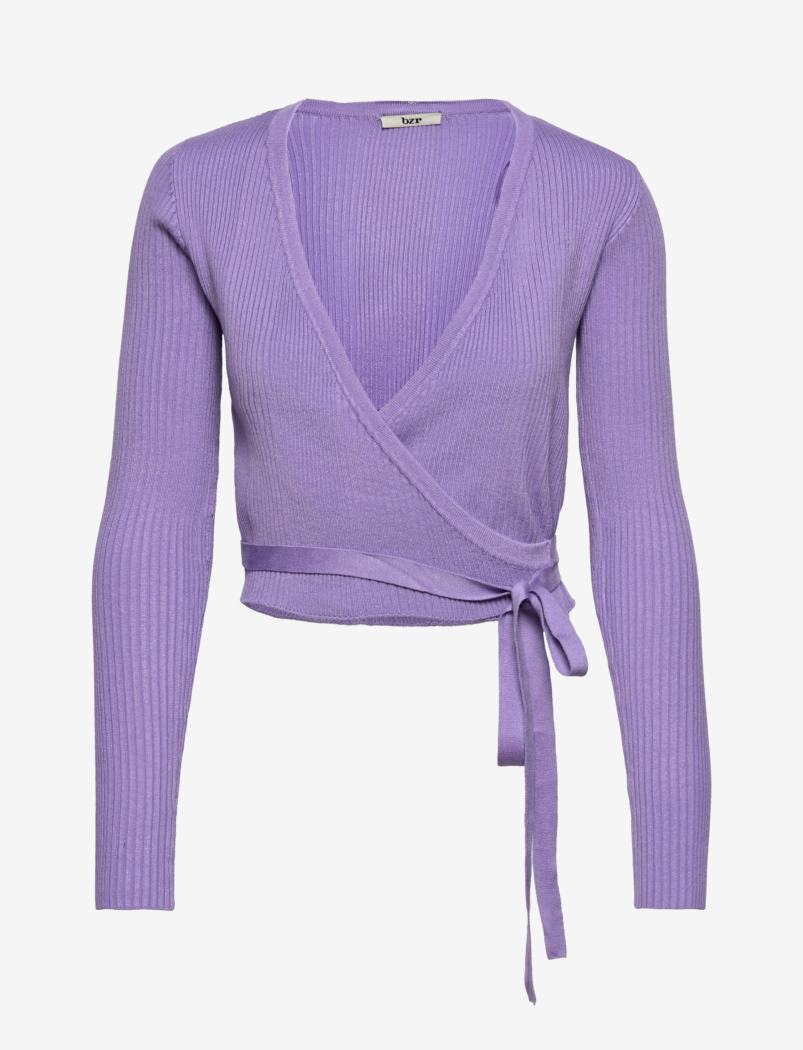 bzr - Lela Jimma wrap top - lavender - 1