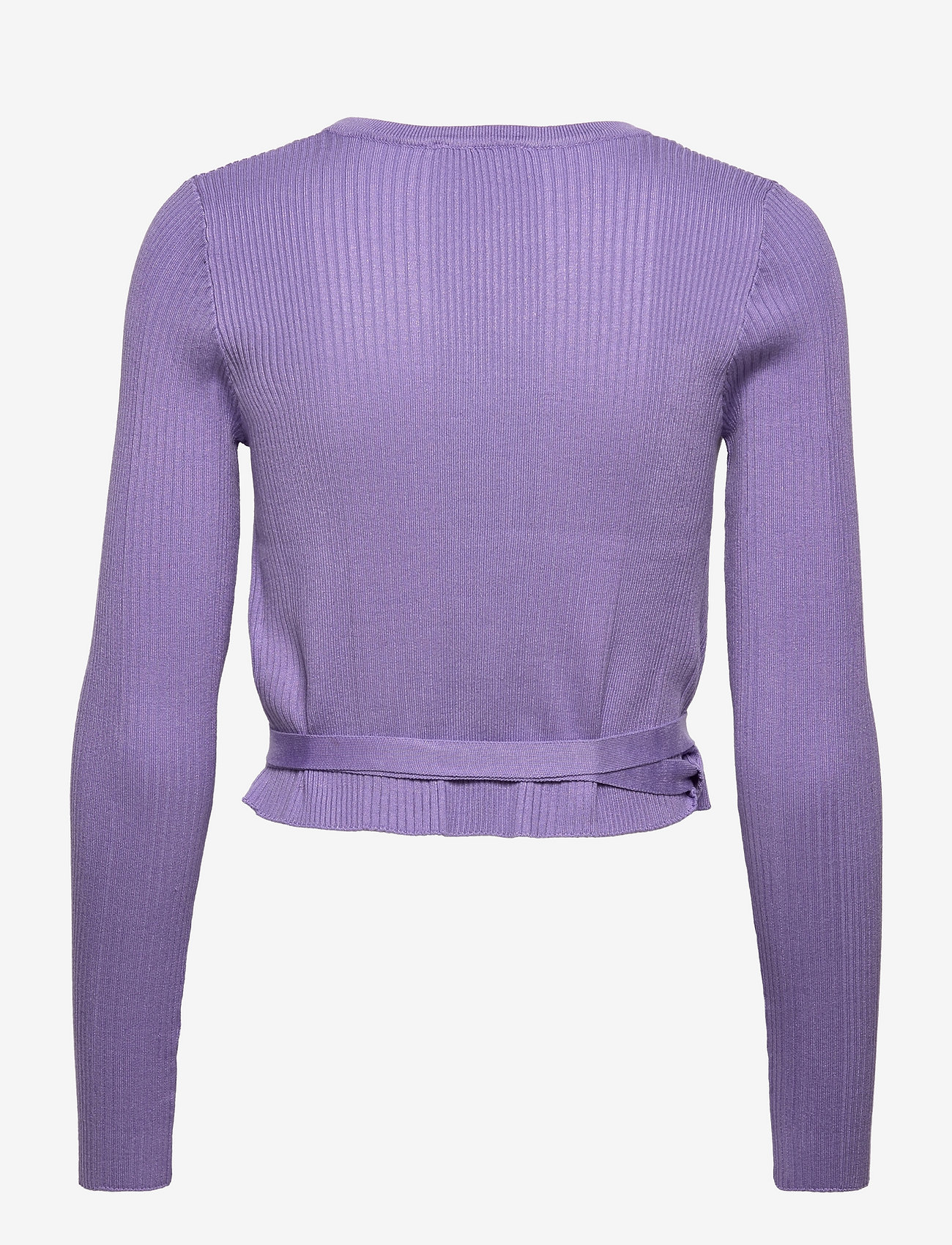 bzr - Lela Jimma wrap top - lavender - 5