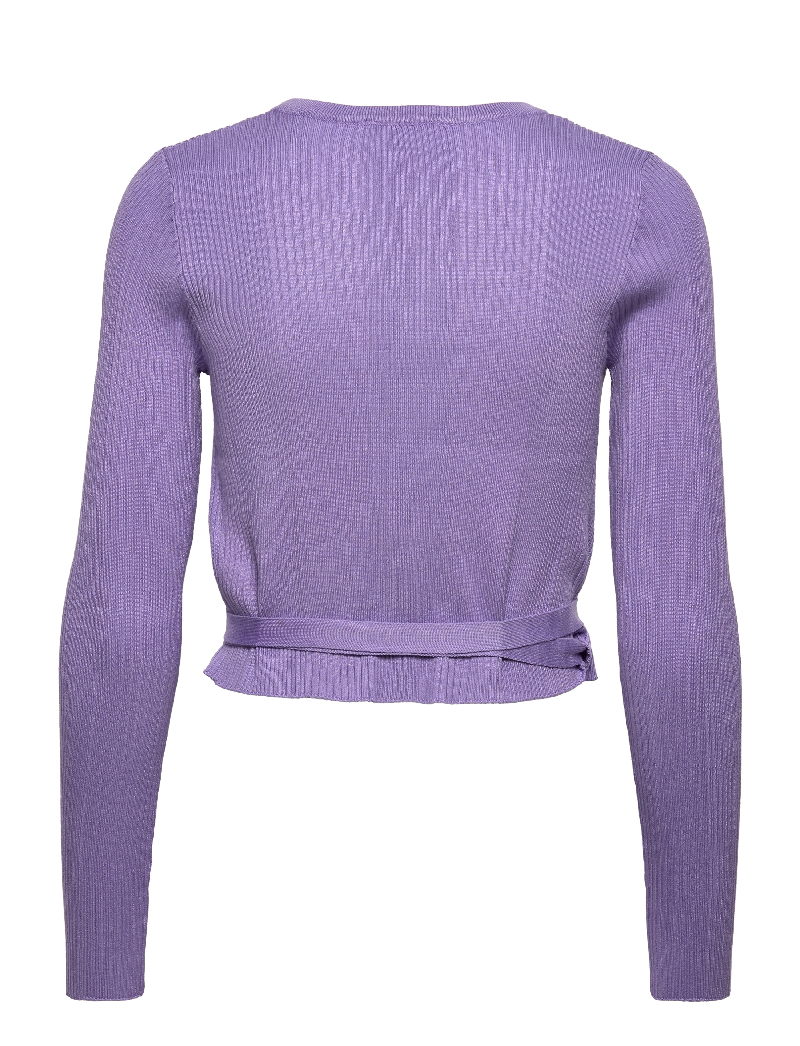 bzr - Lela Jimma wrap top - lavender - 4