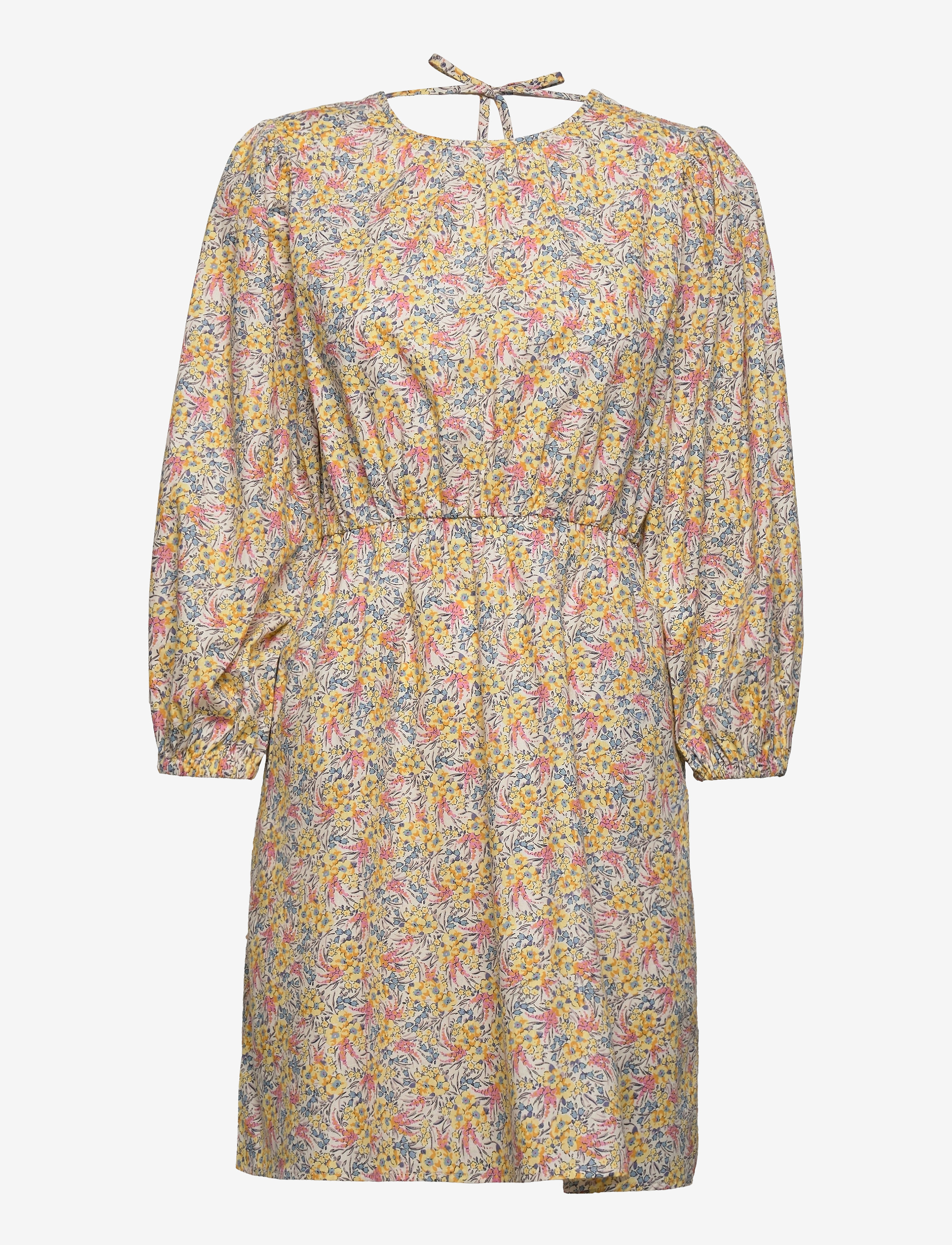 bzr - Bloom Minialla dress - korte kjoler - yellow/white comb - 0