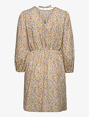 bzr - Bloom Minialla dress - short dresses - yellow/white comb - 1
