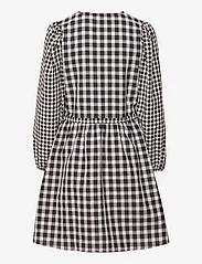bzr - Checkla monique dress - korte kjoler - black/white - 1