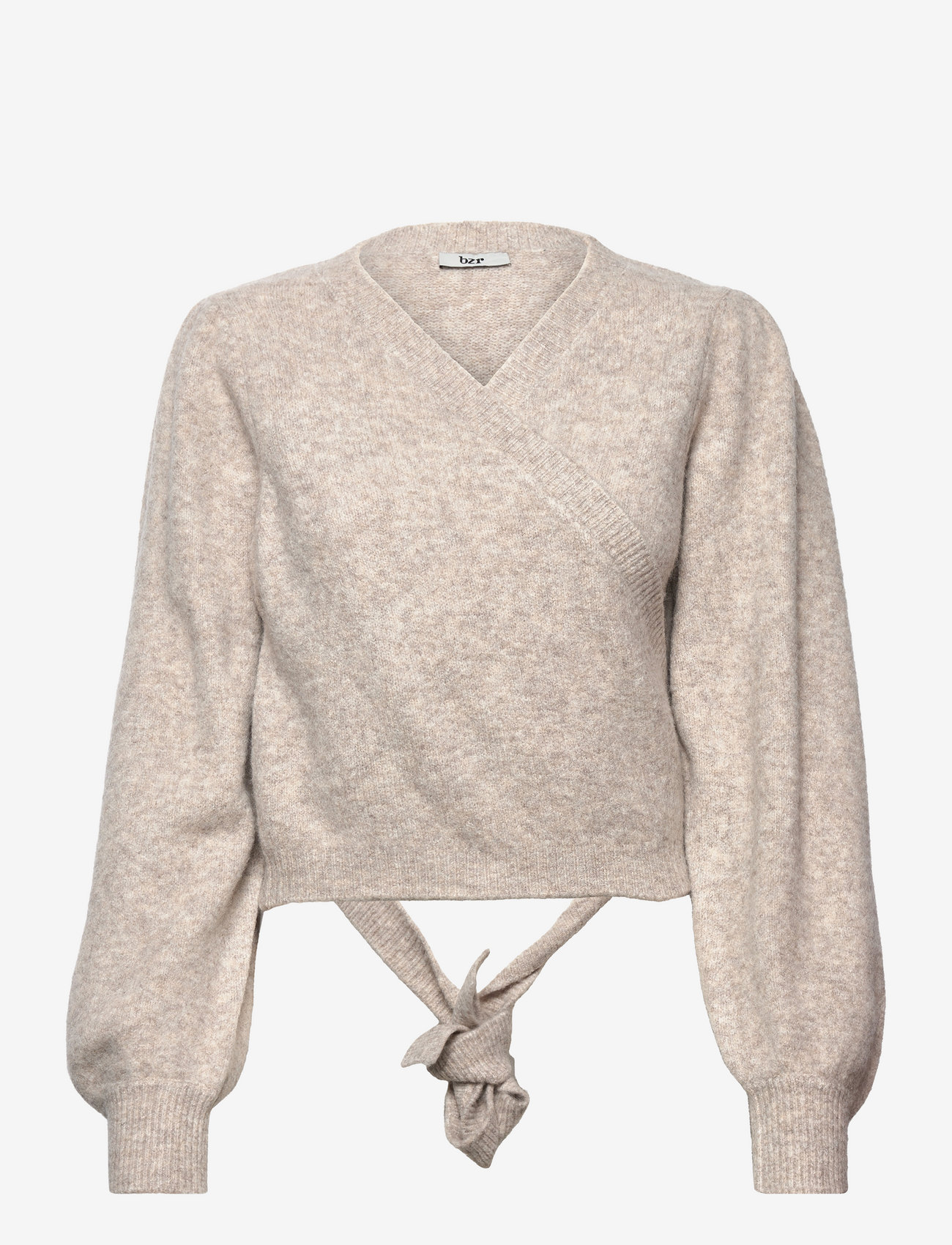 bzr - Soft ballet knit top - nomad melange - 1