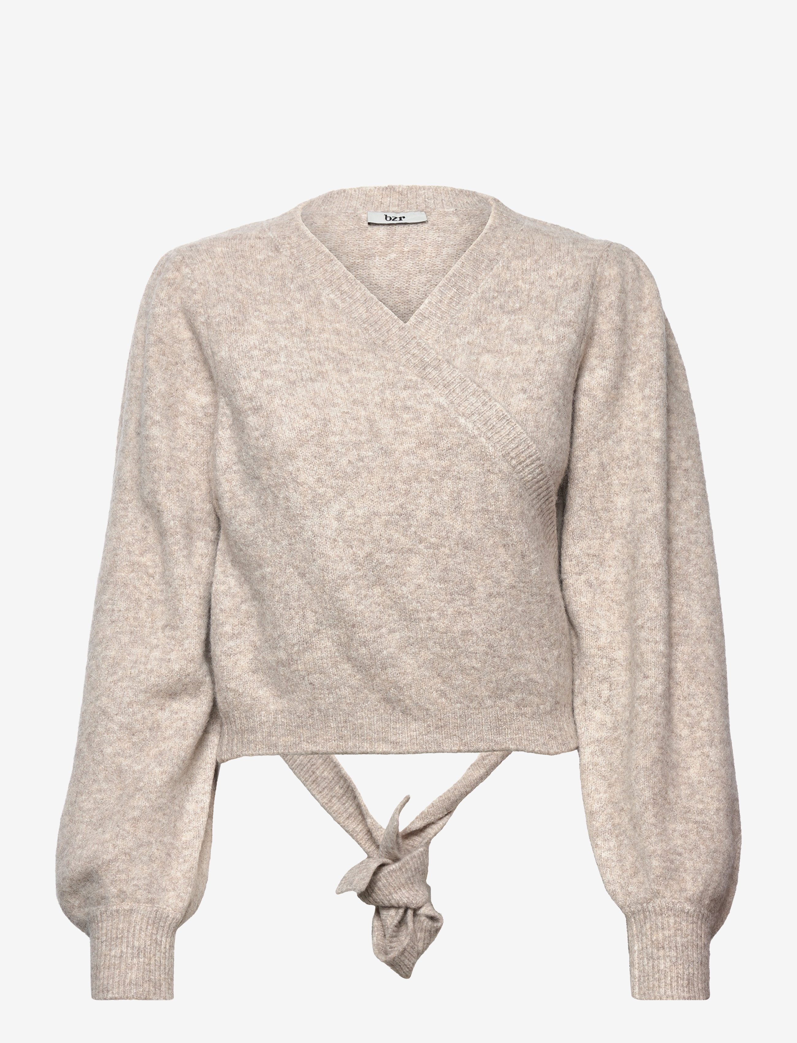 bzr - Soft ballet knit top - nomad melange - 1