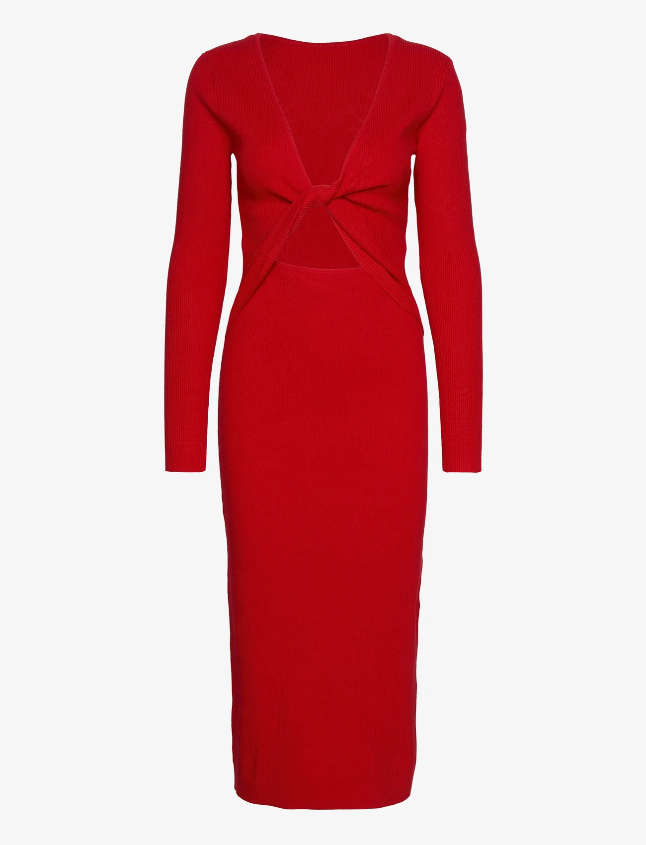 bzr - Lela Jenner dress - fodralklänningar - fiery red - 0
