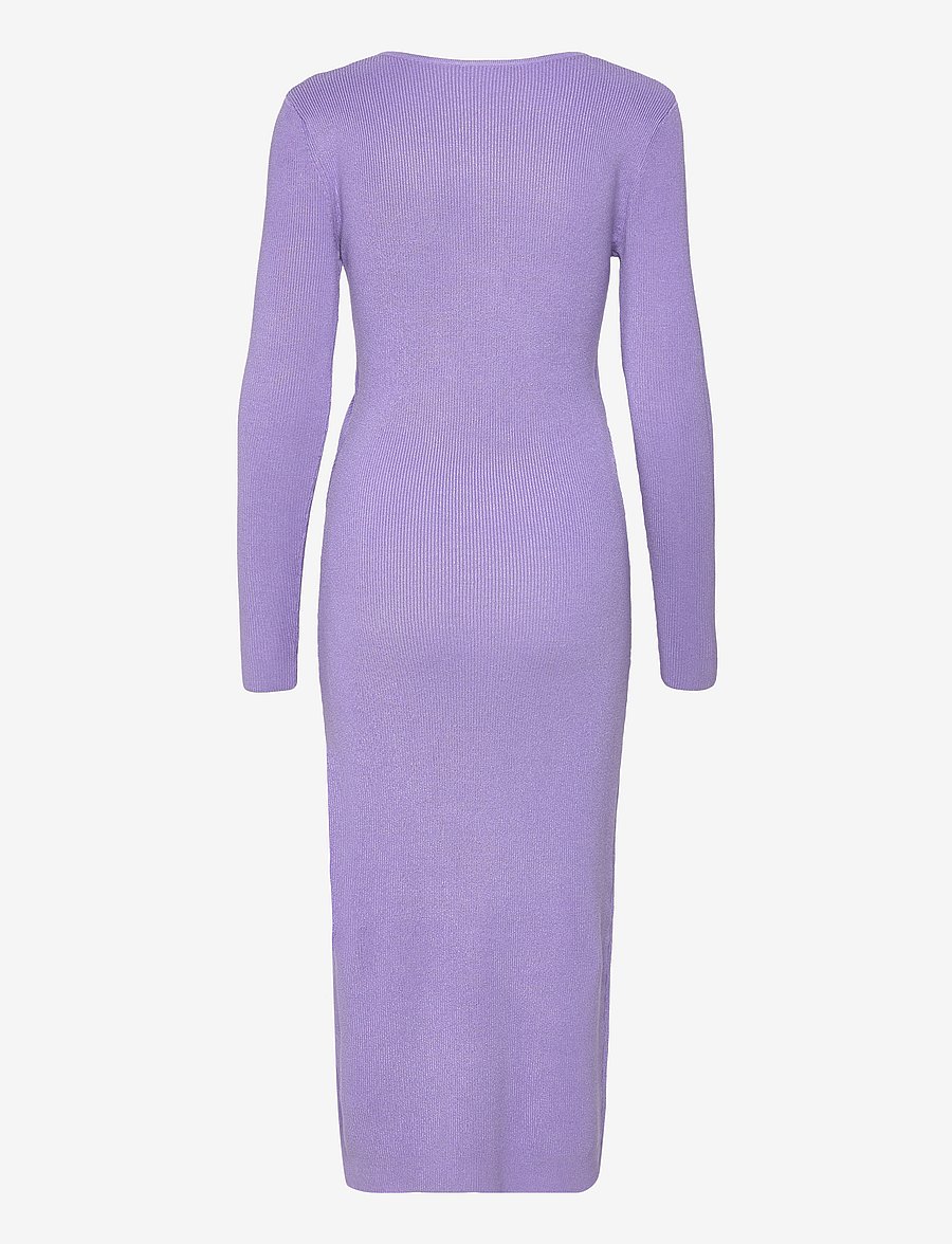 bzr - Lela Jenner dress - robes moulantes - lavender - 1