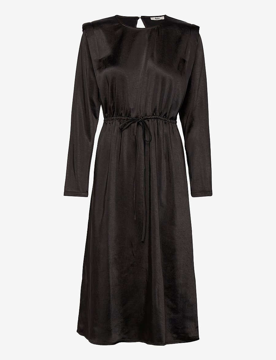 bzr - Satina Esma dress - midi dresses - black - 0