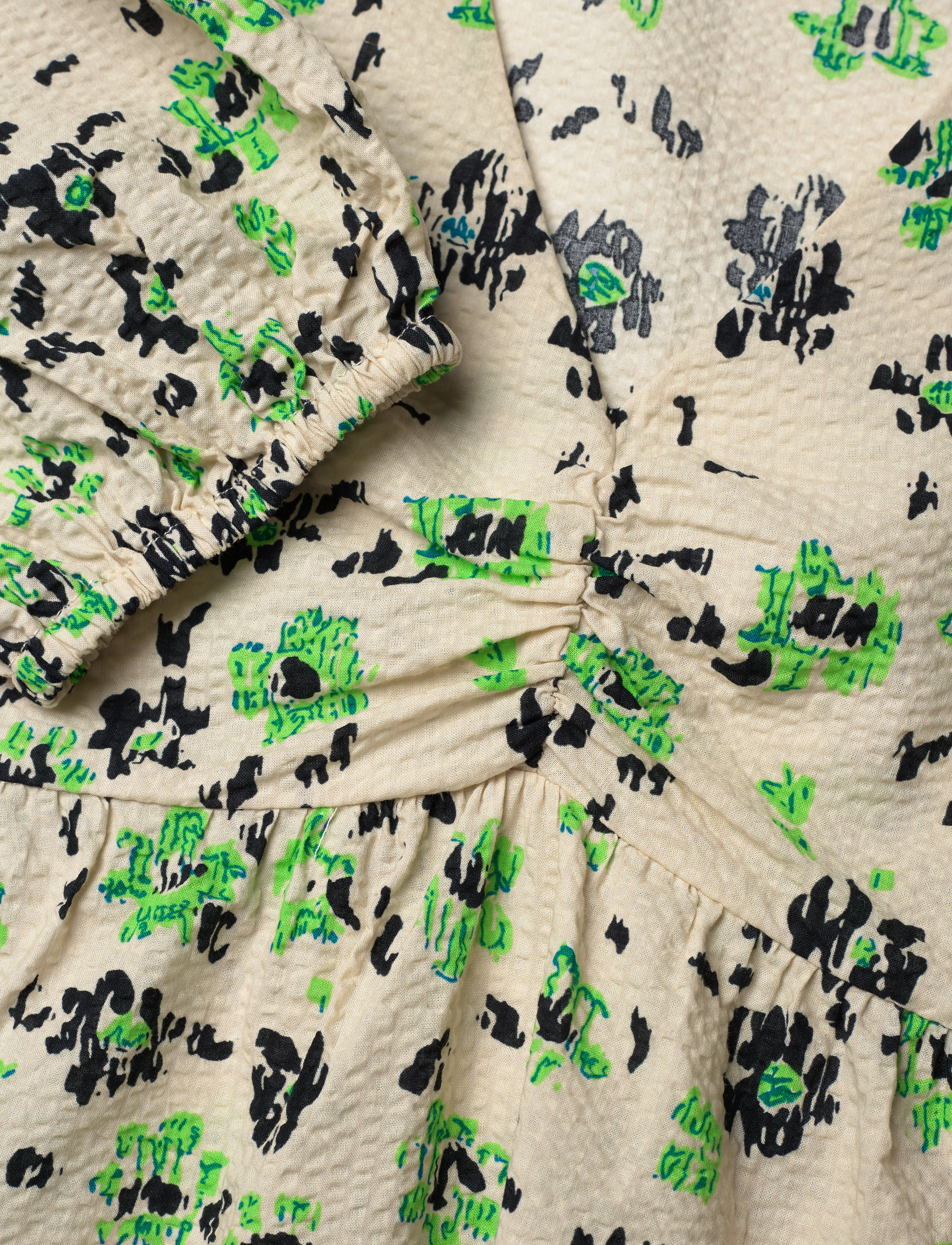 bzr - Rumor Dina dress - korte kjoler - kit/ming green - 2