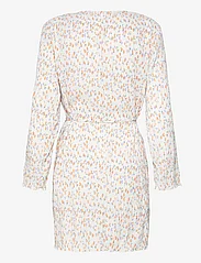 bzr - Paint Madeline dress - korta klänningar - off white / lavender - 1