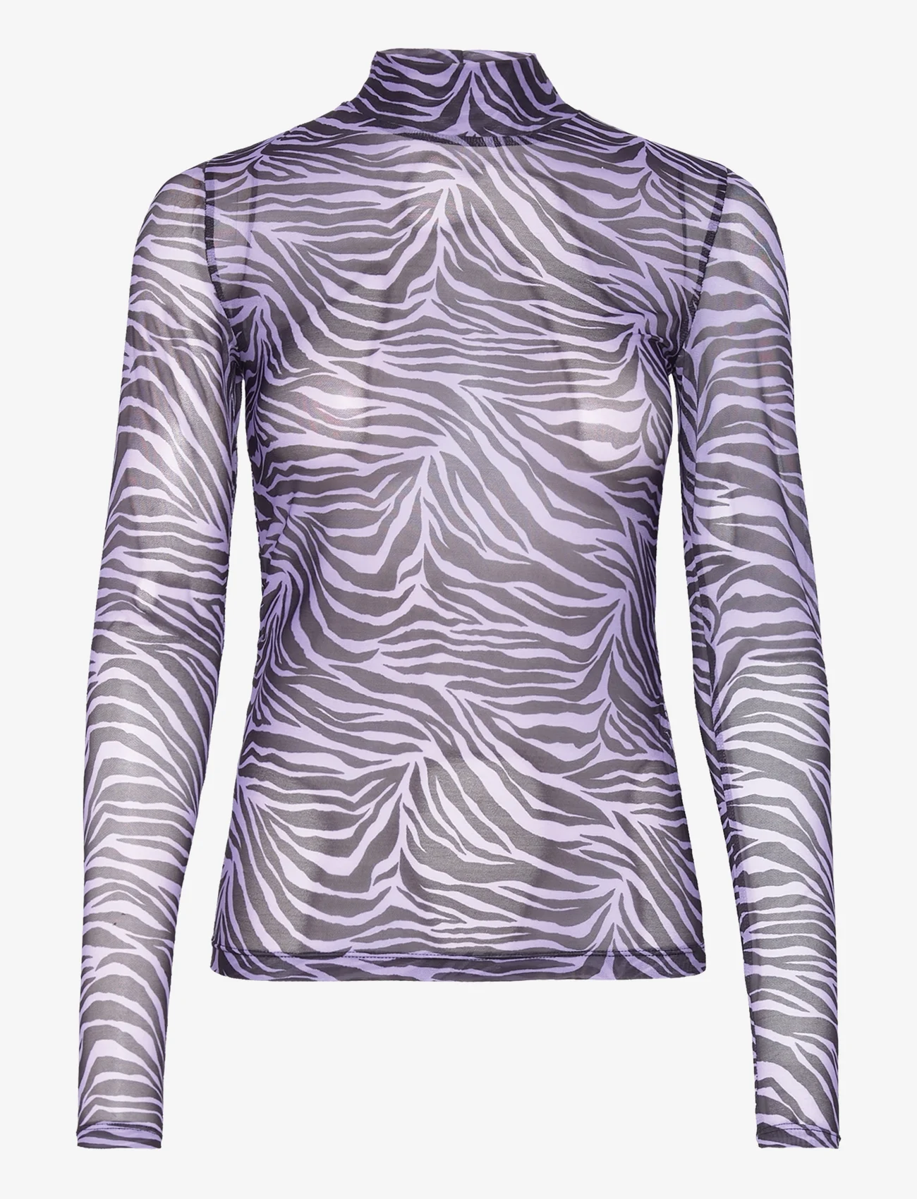 bzr - Mela Metina top - long-sleeved tops - lavender - 0