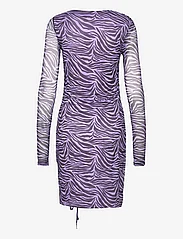 bzr - MelaBZDraw dress - party wear at outlet prices - lavender - 1