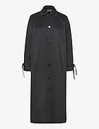 UtahBZHannah trench coat - BLACK