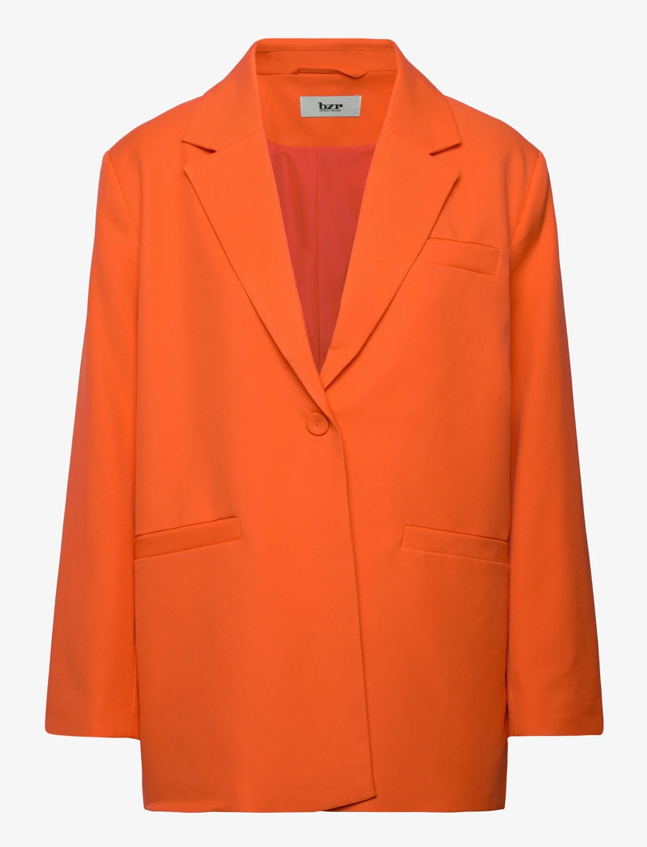 bzr - Vibe Baseline blazer - oversized blazers - orange flame - 0