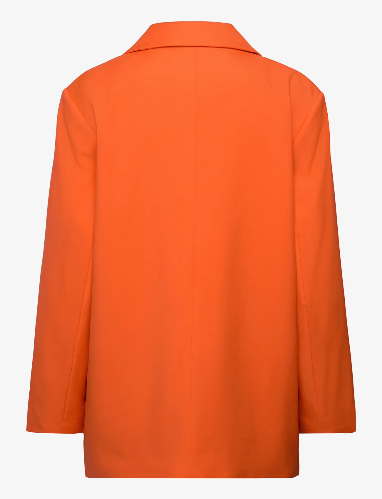 bzr - Vibe Baseline blazer - festtøj til outletpriser - orange flame - 1