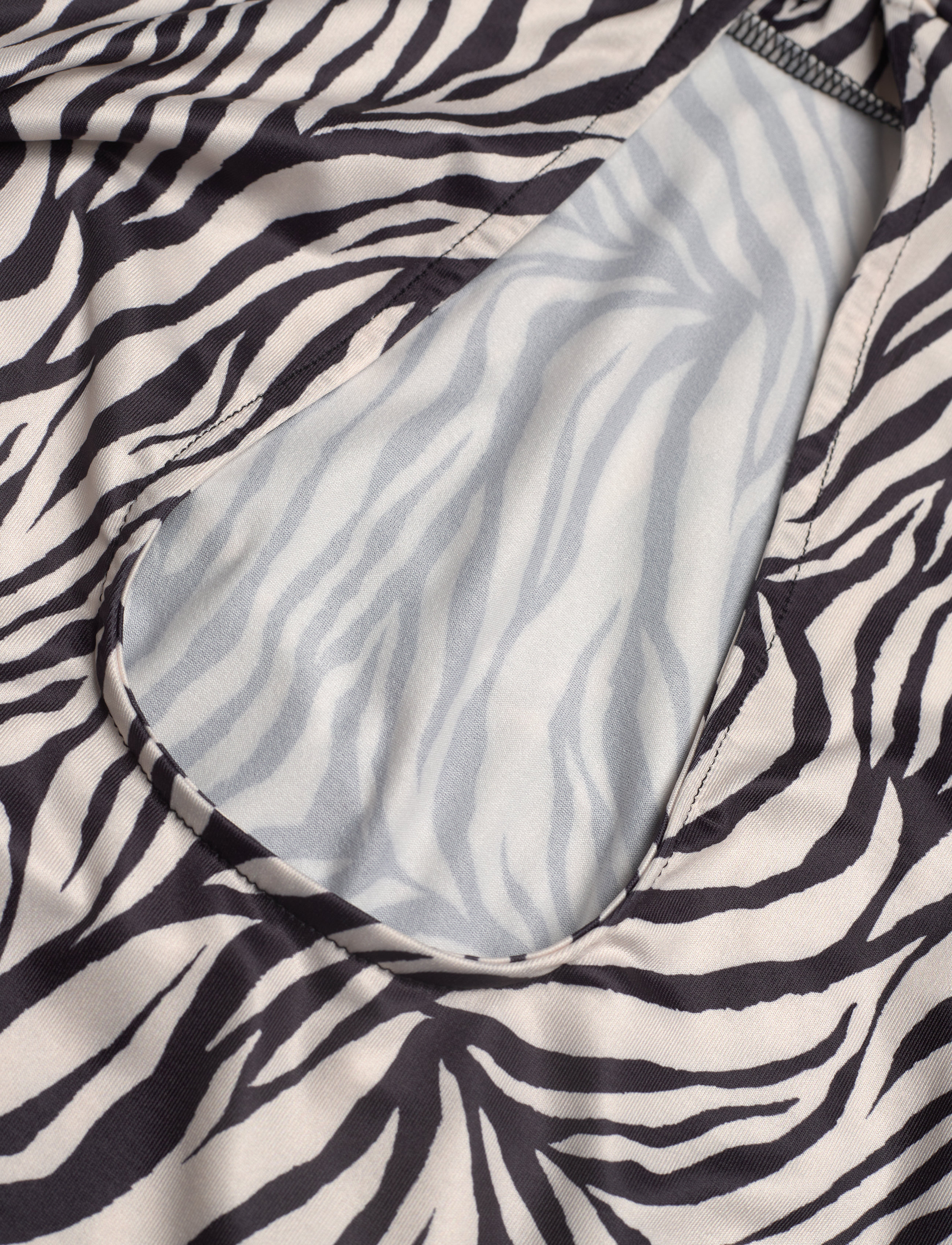 bzr - Regina Molisa dress - zebra print - 4