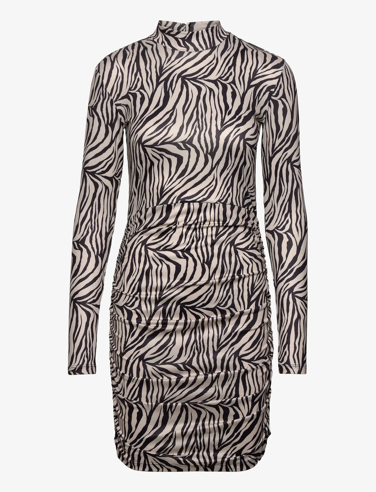 bzr - Regina Molisa dress - tettsittende kjoler - zebra print - 0