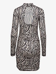 bzr - Regina Molisa dress - tettsittende kjoler - zebra print - 1