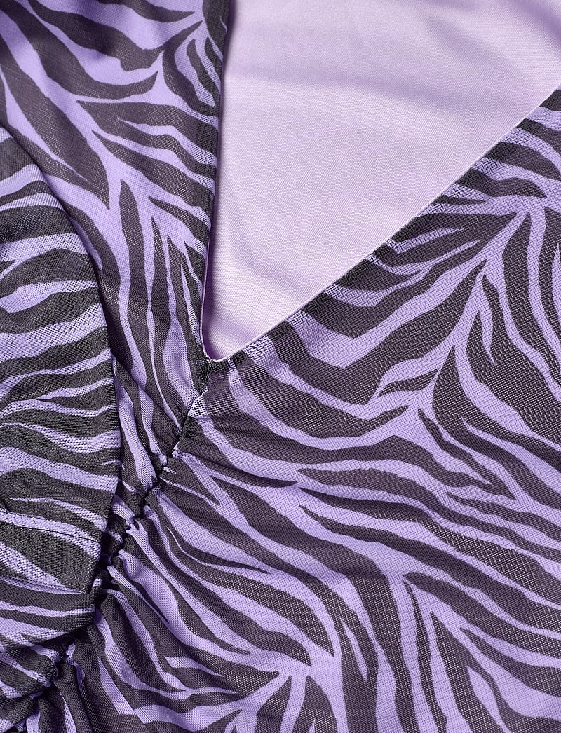 bzr - Mela Wrapla dress - t-shirt-kleider - lavender - 2