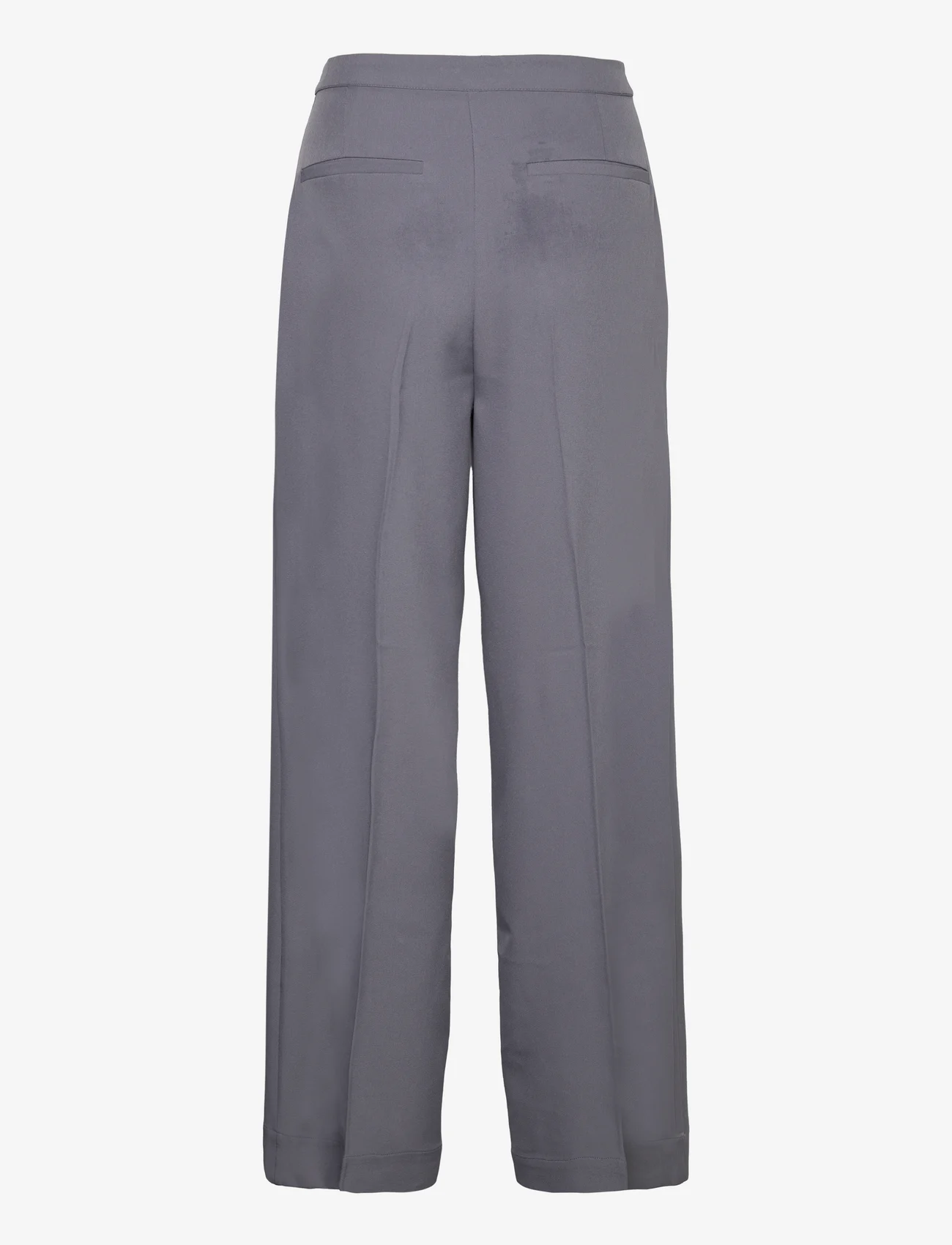 bzr - VibeBZWilde pants - dalykinio stiliaus kelnės - grey - 1