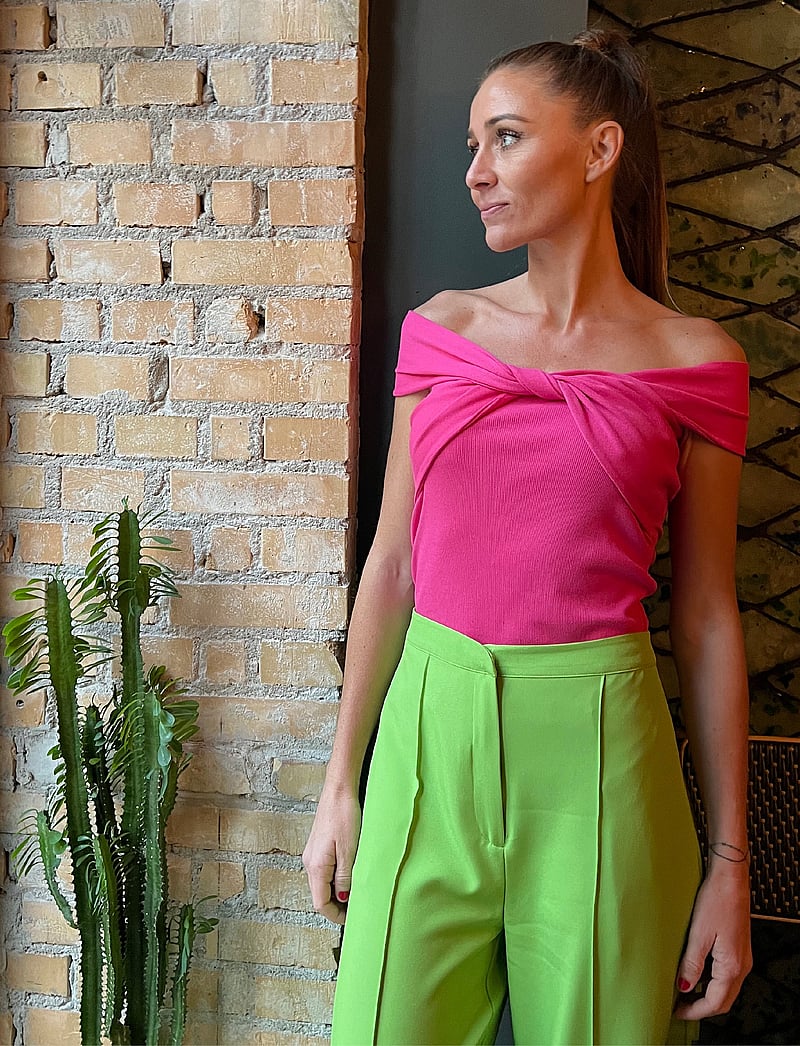 bzr - FionaBZCrossover top - topid ja varrukateta alussärgid - pink - 0