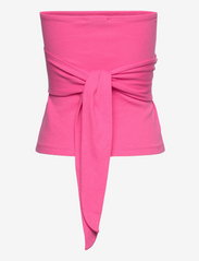 bzr - Fiona Crossover top - sleeveless tops - pink - 3