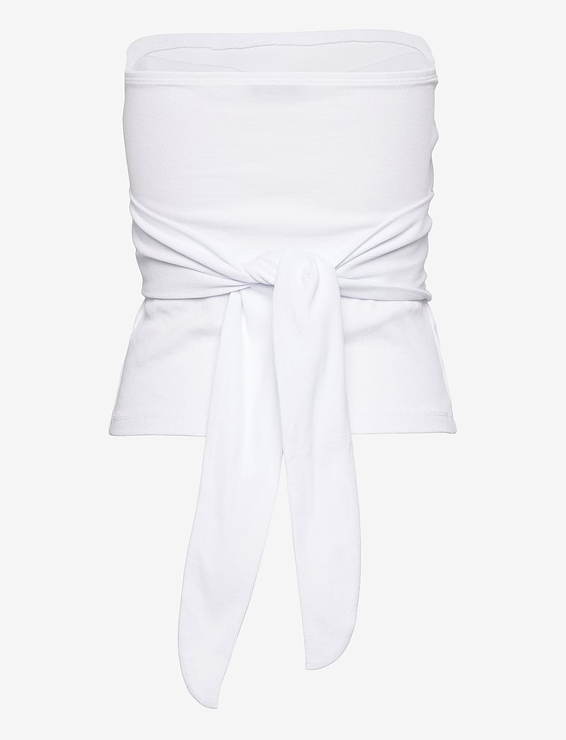 bzr - FionaBZCrossover top - topid ja varrukateta alussärgid - white - 3