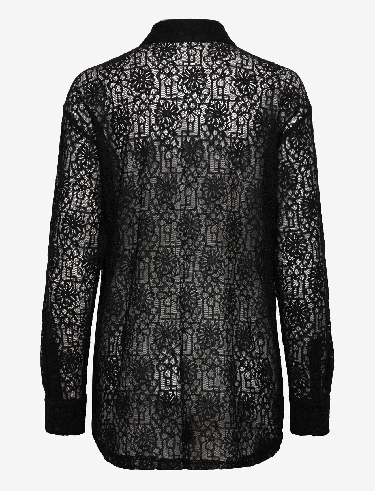 bzr - LaceyBZMary shirt - long-sleeved shirts - black - 1