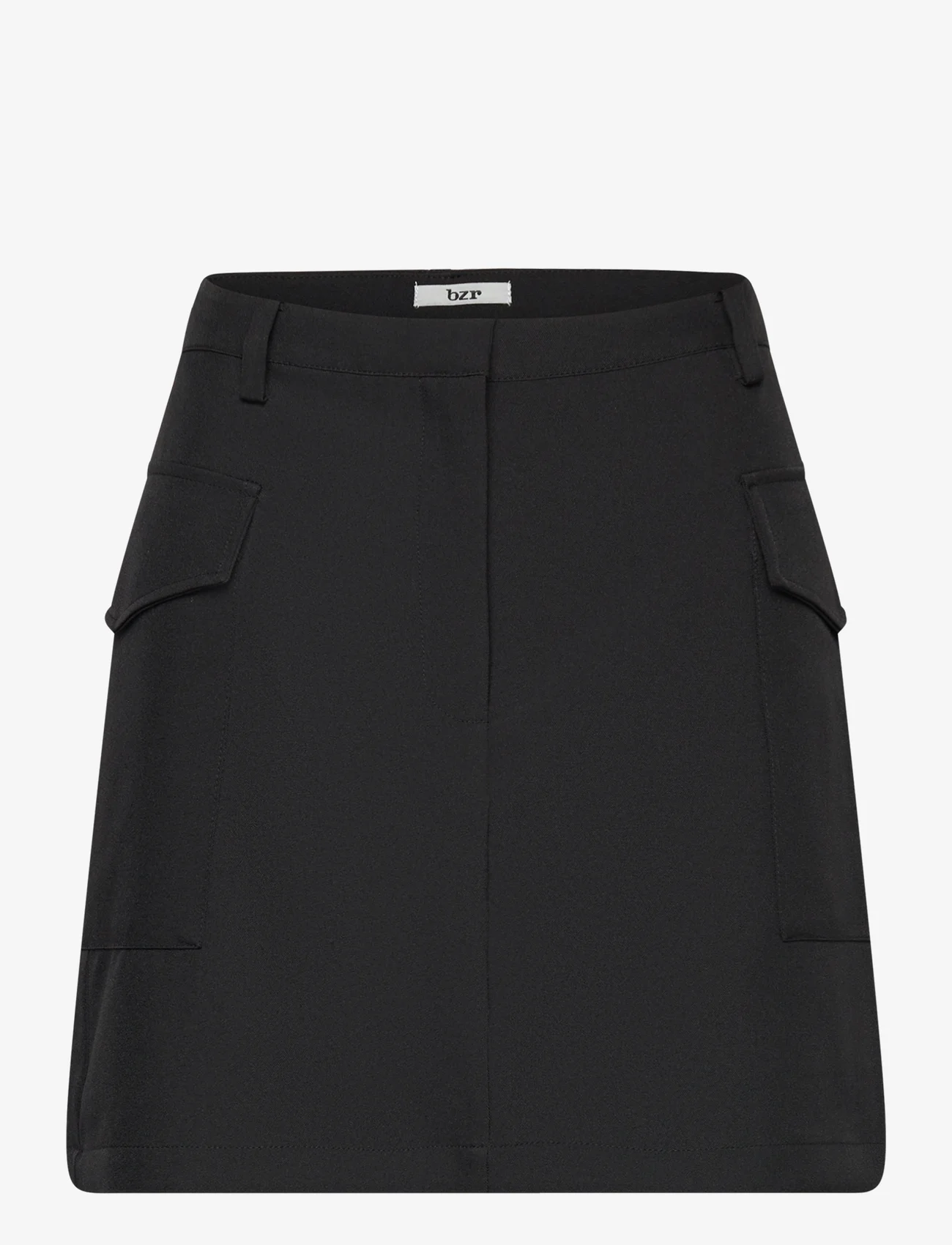 bzr - VibeBZCargo miniskirt - short skirts - black - 0