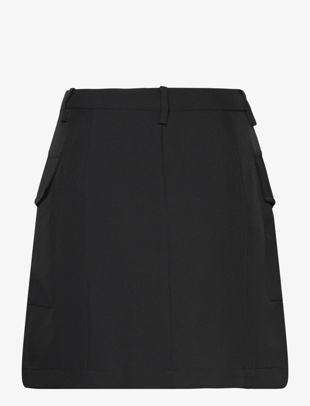 bzr - VibeBZCargo miniskirt - short skirts - black - 1