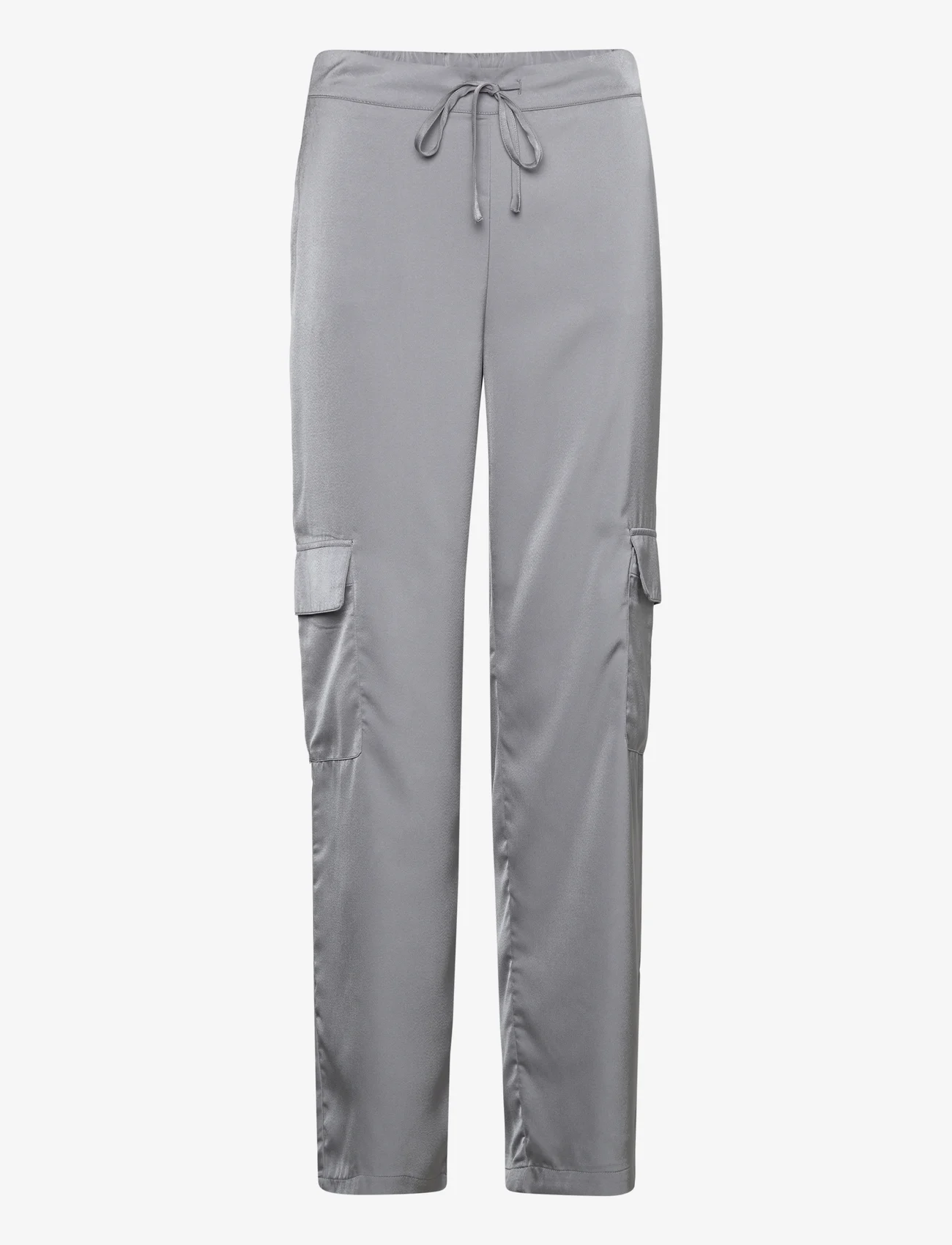 bzr - SatinasBZCargo pants - cargobukser - grey - 0