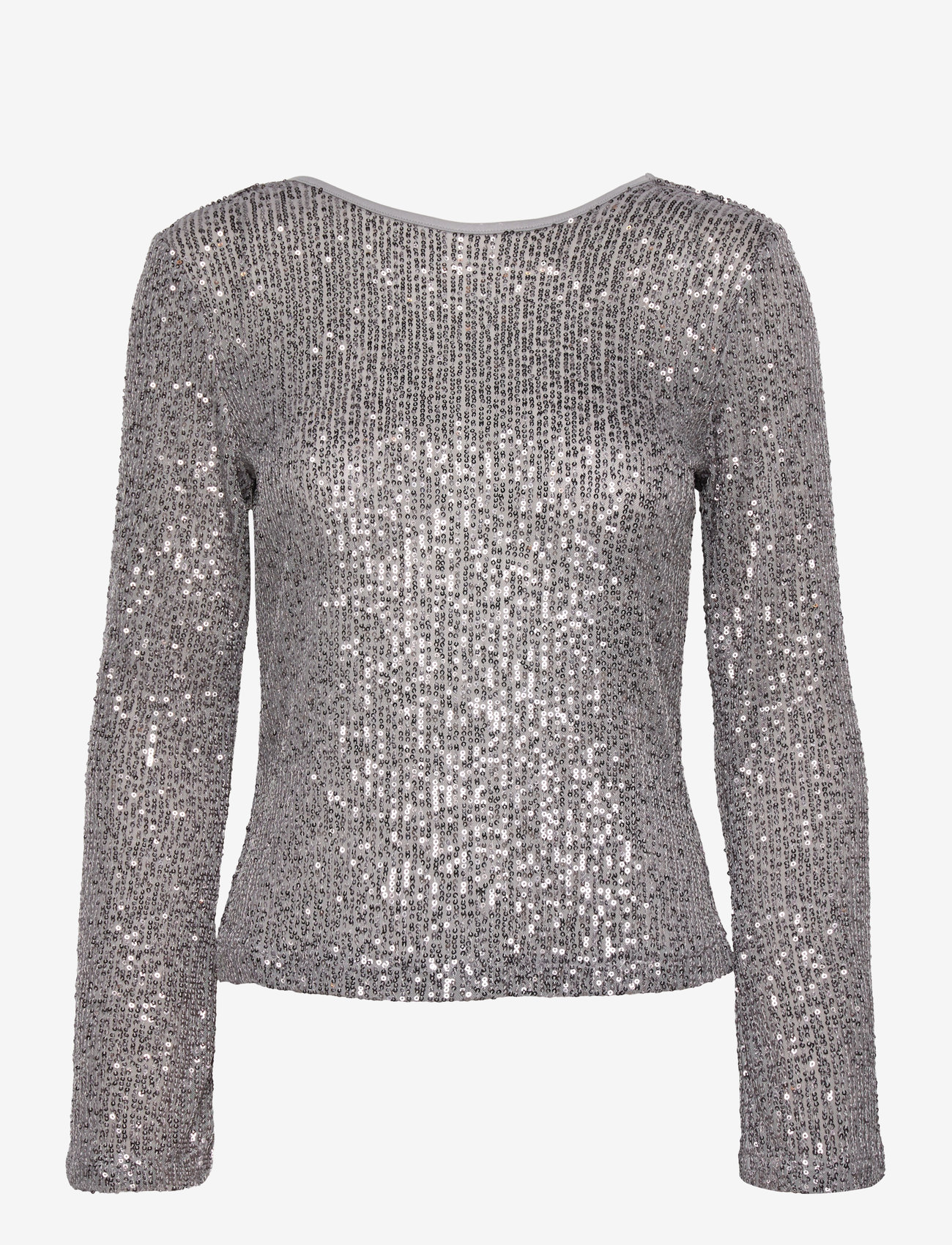 bzr - GlittaBZInda top - silver - 0