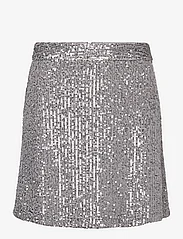 bzr - GlittaBZMolana skirt - kurze röcke - silver - 0