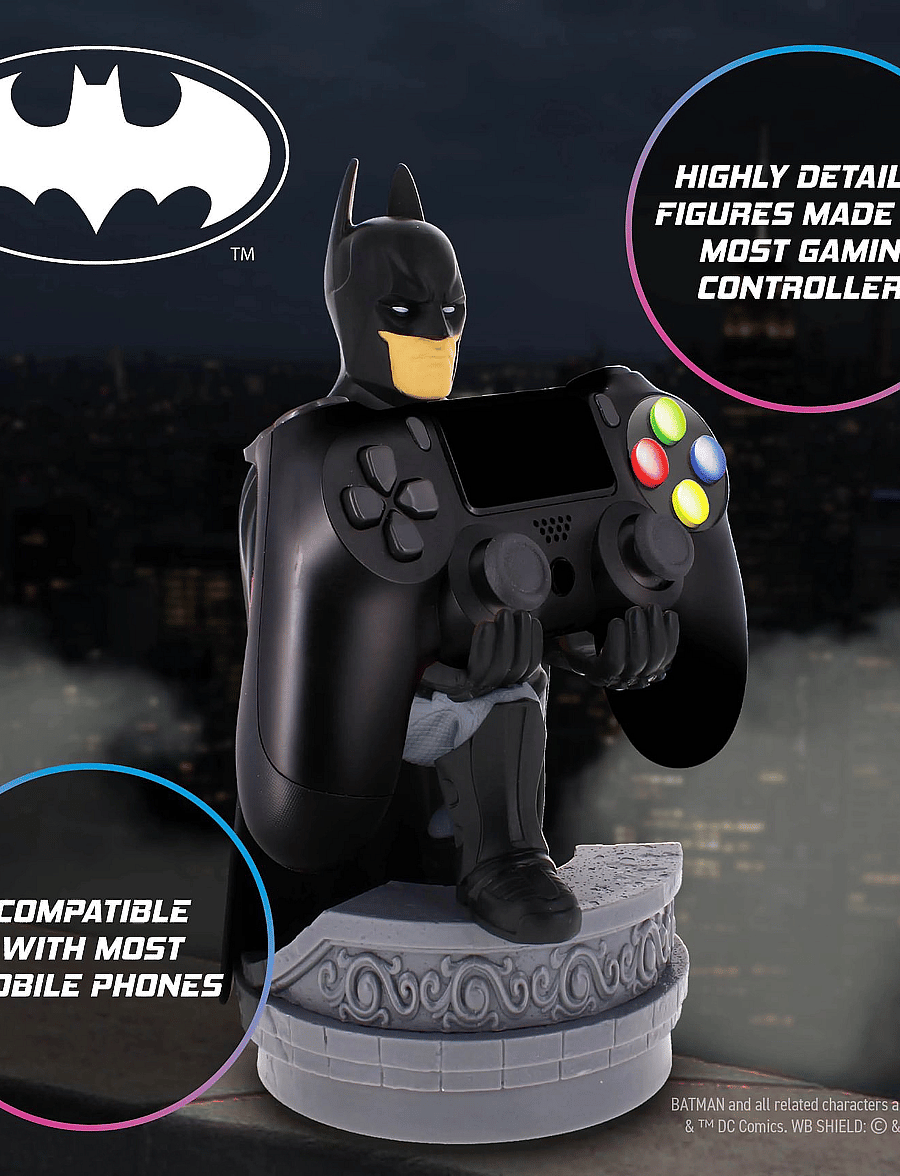 Batman - CABLE GUYS - BATMAN- Mobil and consol holder - black - 0