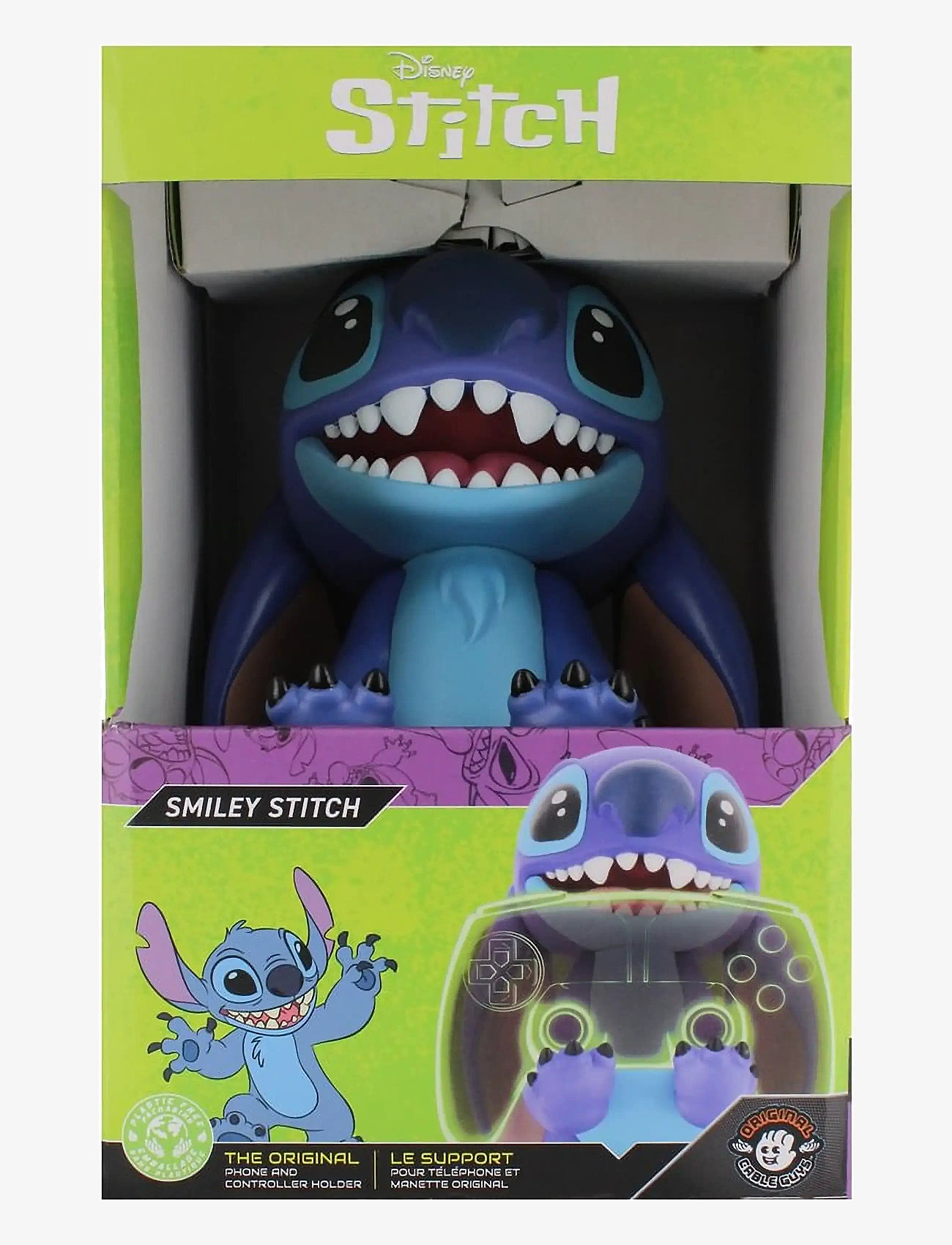 Lilo & Stitch - CABLE GUYS - SMILEY STITCH - stativ & laddningsstationer - purple - 2