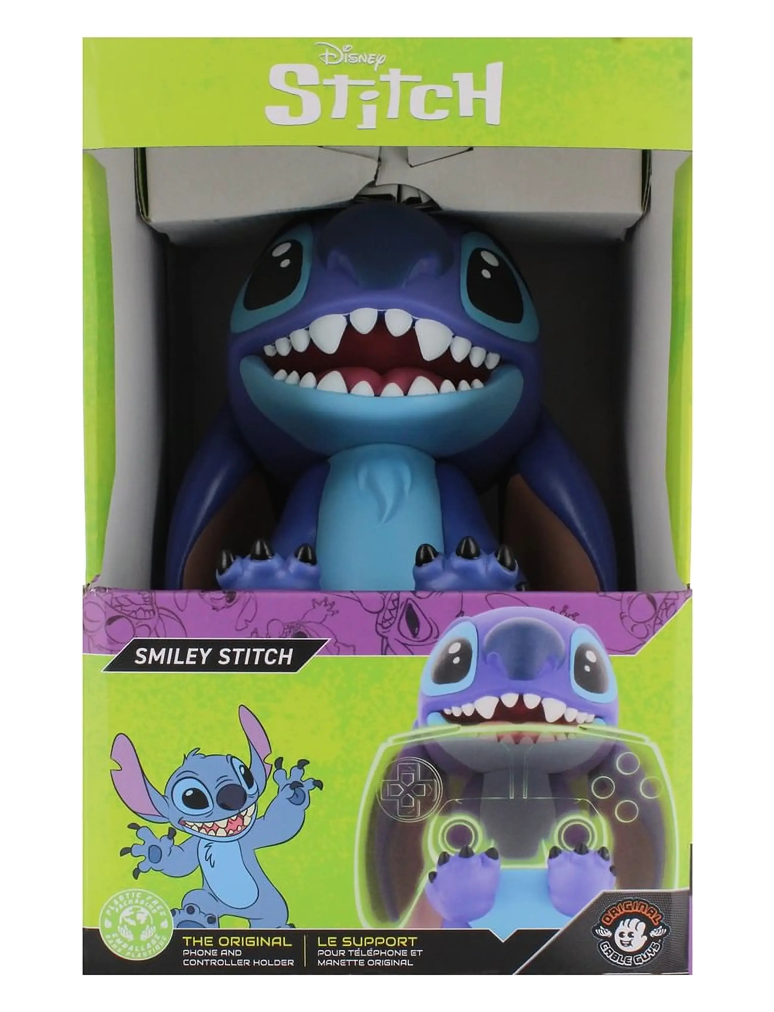 Cable Guy - CABLE GUYS - SMILEY STITCH - stativ & laddningsstationer - purple - 3
