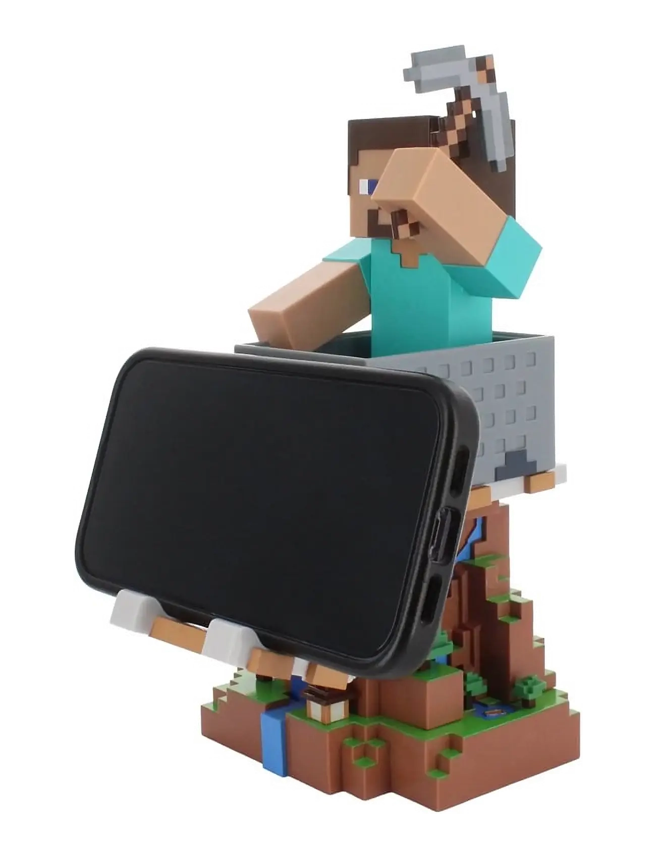 Minecraft - CABLE GUYS - MINECRAFT STEVE R.E.S.T - halter & ladestationen - blue - 2