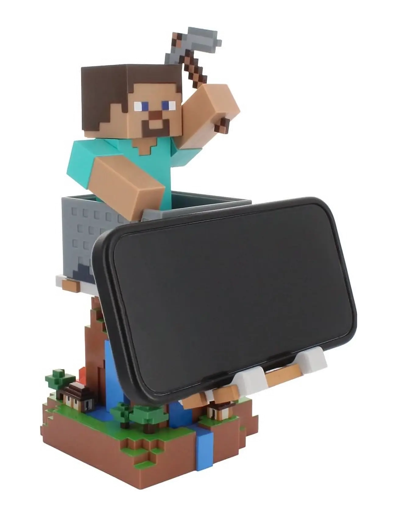 Minecraft - CABLE GUYS - MINECRAFT STEVE R.E.S.T - halter & ladestationen - blue - 3