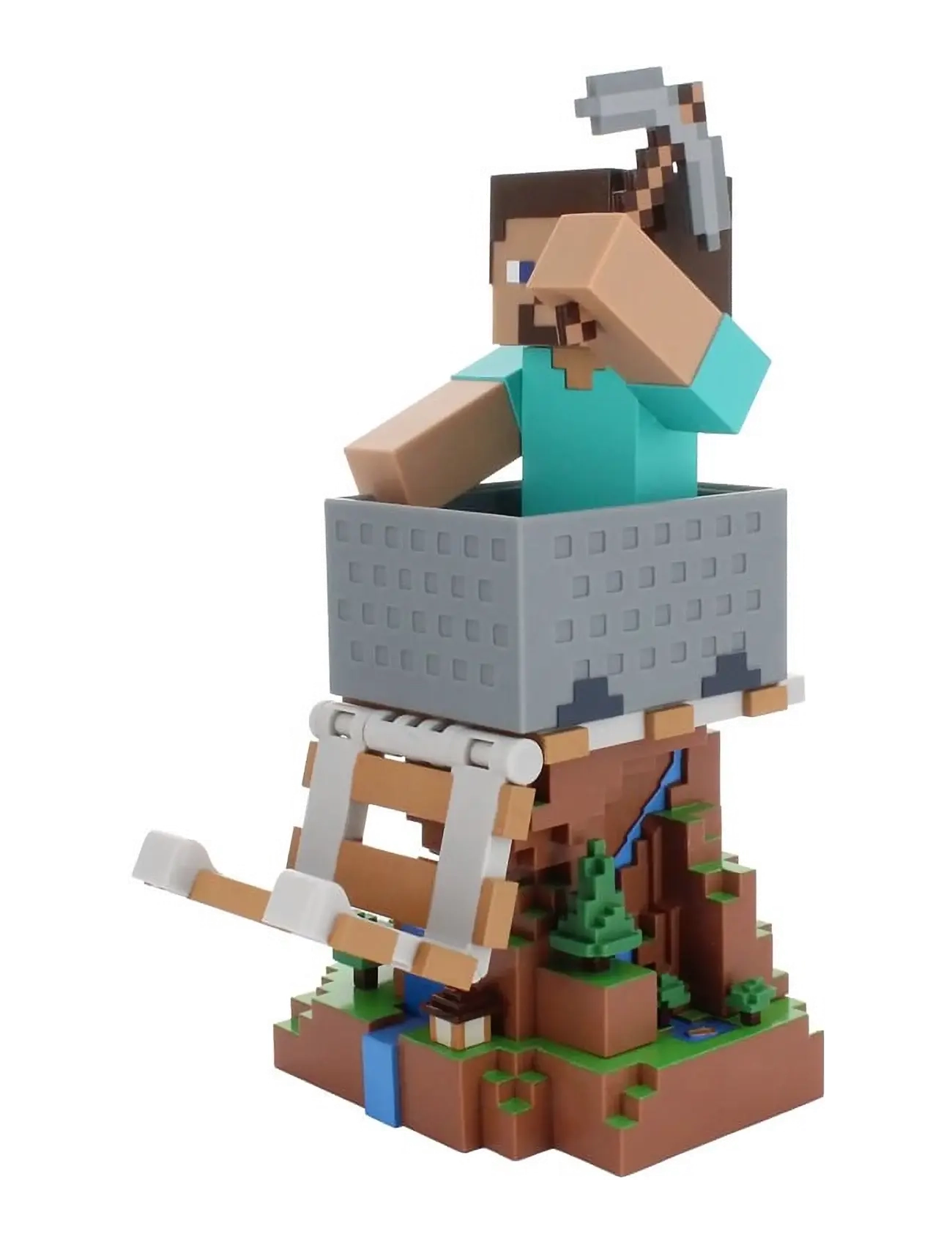 Minecraft - CABLE GUYS - MINECRAFT STEVE R.E.S.T - halter & ladestationen - blue - 5