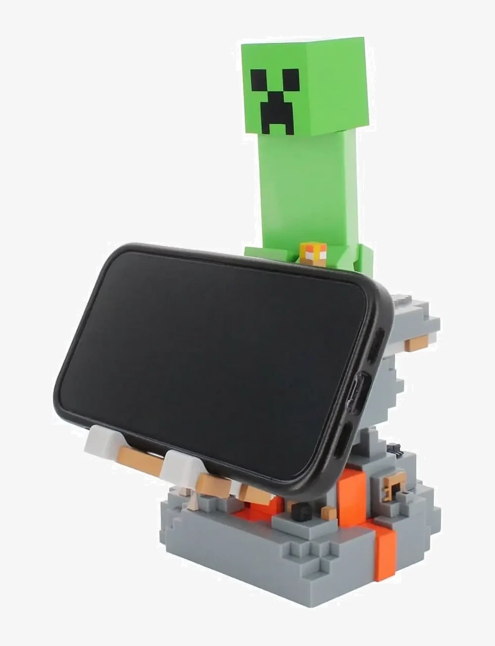 Minecraft - CABLE GUYS - MINECRAFT: CREEPER CABLE GUY R.E.S.T - halter & ladestationen - green - 3
