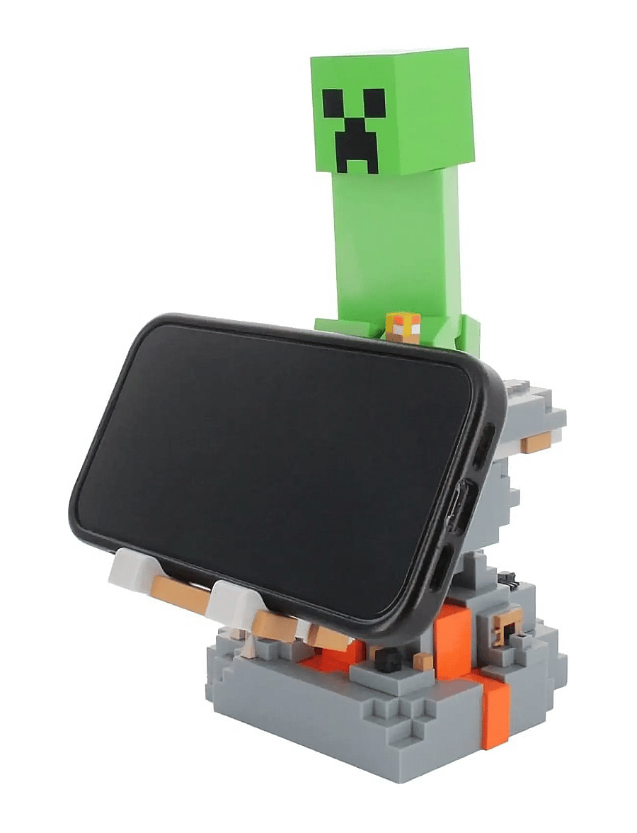 Minecraft - CABLE GUYS - MINECRAFT: CREEPER CABLE GUY R.E.S.T - halter & ladestationen - green - 3