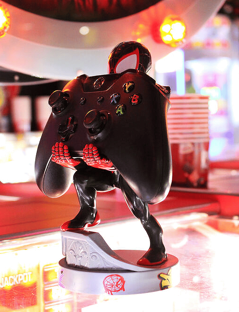 Ämblikmees - CABLE GUYS - MILES MORALES SPIDERMAN- Mobil and consol holder - dekoratsioonid - black - 1