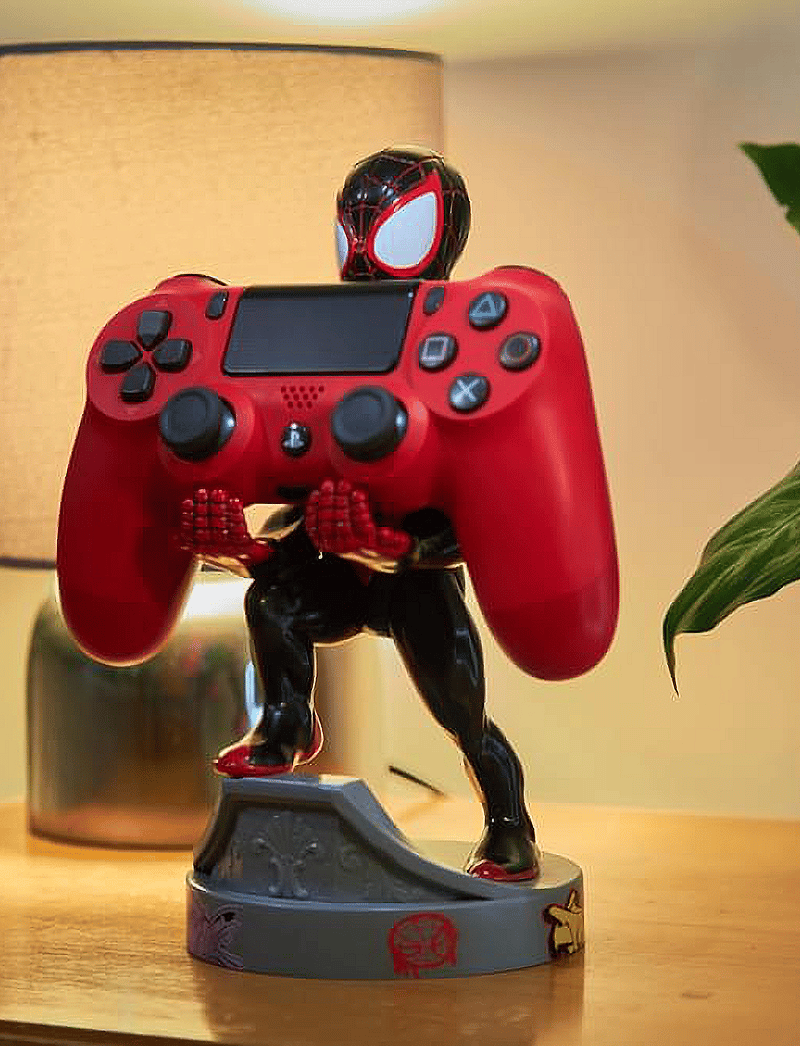 Ämblikmees - CABLE GUYS - MILES MORALES SPIDERMAN- Mobil and consol holder - dekoratsioonid - black - 3